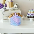 thumbnail image 4 of COSMOBETTY Paper Dessert Boxes Mermaid Boxes Purple 10Pcs Storage, 4 of 8