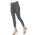 thumbnail image 3 of White Mark Women's Faux Suede Snakeskin Print Pants, 3 of 6