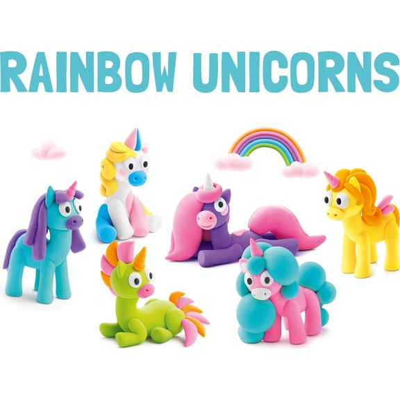 HEY CLAY RAINBOW UNICORNS