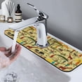 thumbnail image 7 of Kdxio Ethnic African Pattern Non-Slip Diatom Mud Faucet Drain Pad,Self Absorbent Mat for Kitchen Sink for Variety Kitchen & Bathroom Countertops, 7 of 7