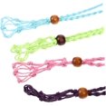 thumbnail image 1 of HUGFEGWE 4pcs Hand Woven Mesh Necklace Cage Rope Replacement Necklace Rope Pendant Stone Necklace Cord Necklace CJB91-57414, 1 of 9