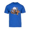 thumbnail image 1 of Camiseta de manga corta Gravity Trading Eagle Ataque Royal 3X-Large, 1 of 1