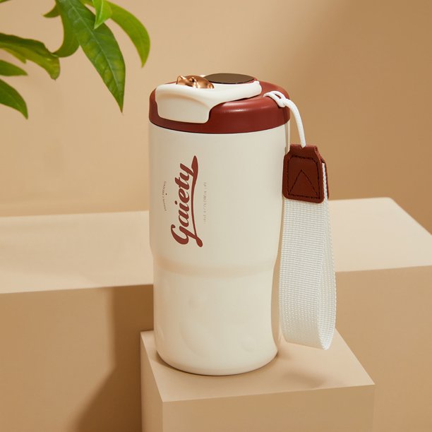 460ML Frasco de vacío Drinkware Taza de vacío de acero inoxidable para automóvil para deportes de campamento JShteea El nuevo