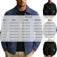 thumbnail image 3 of Bxsruta Mens Casual Button Down Shirt Jacket Long Sleeve Outerwear with Pockets, 3 of 5