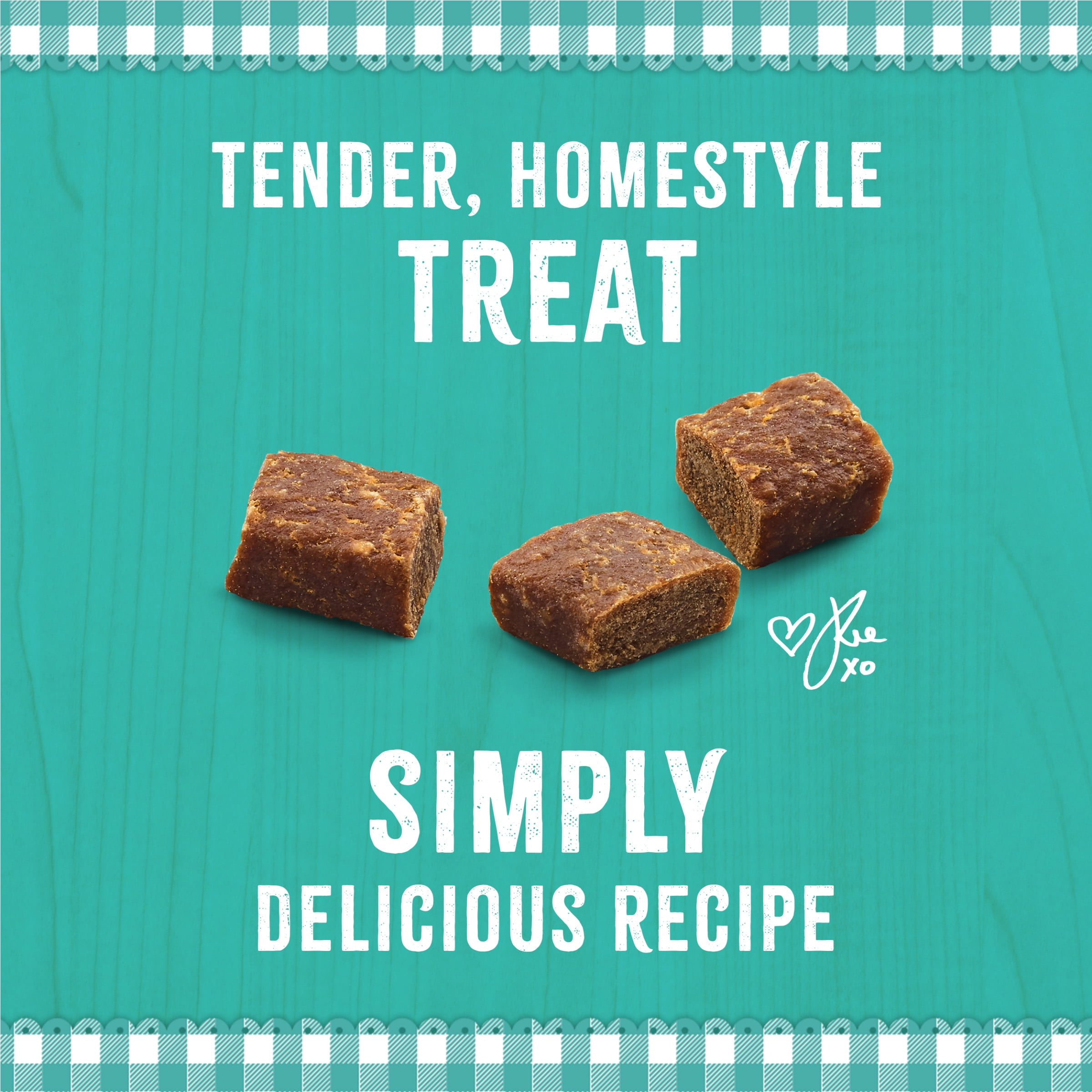 The Pioneer Woman Natural, Dog Jerky Soft Dog Treats, Beef and Brisket Recipe BBQ Style Cuts, 5 oz. Pouch
