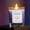 Purple, variant on Clearance Candles & Holders under $5,Candle Sicilian Lemon Scented Classic 22oz Large Jar Single Wick Candle Burns Over 110 Hours