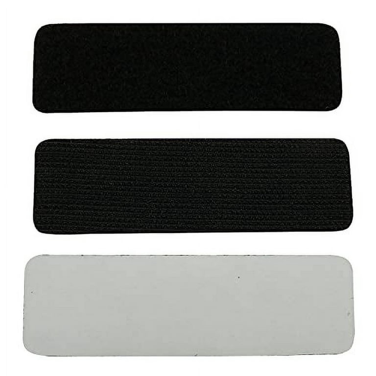 DEXING 20pcs Sofa Cushion Sheet Sticker Pads 100x30mm Rectangular Black Sofa  Cushion Velcro with Adhesive Hook Loop Strips for Sofa, Chair, Double Seat,  Bench or Other Cushion 