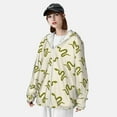 thumbnail image 3 of Balery Green Snake Sudadera ligera de manga larga con capucha y protección solar UPF 50+ para hombre y mujer, ideal para pesca y running-XX-Large, 3 of 7