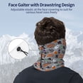 thumbnail image 4 of Neck Gaiter Face Cover Scarf, Happy Halloween Soft Face Sun Mask Cover Scarf Headband Cooling Sweat Absorbing Bandanas Hiking Cycling Running, 4 of 7