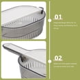 thumbnail image 6 of Artifact Plastic Fruit Strainer Hamper Baskets Multi-functional Tool Kitchen The Pet, 6 of 6