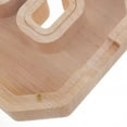 thumbnail image 3 of GOOHOCHY Alcancía de madera irrompible para niños, caja de ahorro con forma de figura, 3 of 8