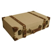 Wald Import Canvas Decorative Suitcase