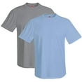 thumbnail image 2 of Hanes Men Short Sleeve Cool Dri T-Shirt UPF, Pack of 2, 2 of 2