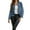 Blue, variant on Jean Jacket for Women Trendy, Yigetop Women's Loose Fitting and Versatile Denim Jacket with Large Pockets Mid Length Style Top. Womens Jean Jacket Black M