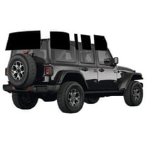 Haiy Co - PreCut 2Ply 05% Window Tint Film Kit For 2018-2025 Jeep Wrangler 4Door -Side+Rear Window