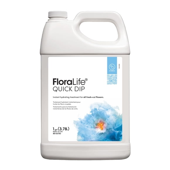 Floralife Quick Dip 100 Traitement d'Hydratation Instantané - 1 Gallon