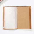 thumbnail image 5 of opvise Traveler Journal Diary Loose-leaf Notebook Pen Holder Record Book Stationery Red, 5 of 8