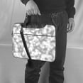 thumbnail image 6 of White Halo Laptop Bag, 14 inch Laptop or Tablet, Business Casual Laptop Bag, 6 of 8