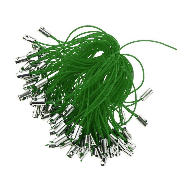 Maytalsory 100 Pcs Cordon Tressé pour Cellulaire Corde DIY Sangles Lariat Café