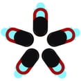 thumbnail image 3 of Webcam Cover for Privacy Protection Red ABS Plastic 5 Pieces Compact Size Safe Convenient, 3 of 8