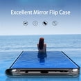 thumbnail image 5 of Luxury Mirror Flip Case For Samsung Galaxy S24 S23 S22 S21 S20 Ultra Plus S10 S9 Leather Cover For Samsung Note 20 Ultra 10 Plus, 5 of 5