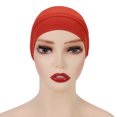 thumbnail image 1 of Gorra cilíndrica monocromática modal, gorra de base, gorra de cuello de mujer de algodón mercerizado de alta elasticidad, 1 of 6
