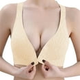 thumbnail image 1 of Front Opening Buckle Back Thin Style Gathering And Shaping Bra, 1 of 9