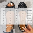 thumbnail image 4 of Gpaecead Women's Polka Dot Bow Flats Peep Toe Vintage Slip On Cushioned Insole Non Slip Shoes For Commute And Casual, A-Black, 4 of 8