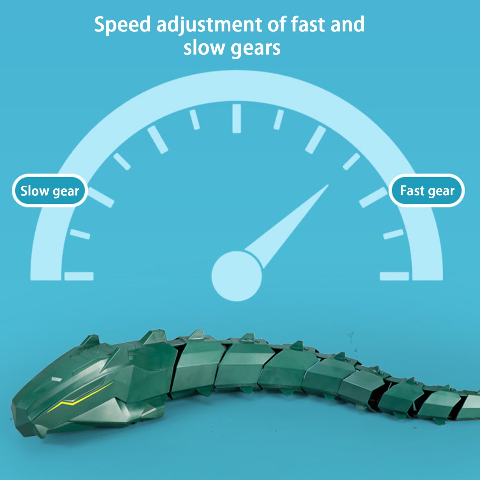bxhwj Remote Control Mechanical Snake Toy with Rechargeable Battery, Swimming Water Pool Toy with 2.4G Remote Control, Simulation Snake for Kids Outdoor Bath Time Play