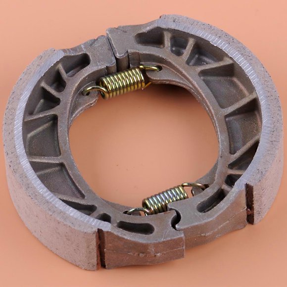 beler Motorcycle 105mm Rear Drum Brake Pads Shoes Pads fit for 50cc 110cc 125cc 150cc Gy6 Moped Scooter