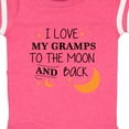 thumbnail image 4 of Inktastic I Love My Gramps to the Moon and Back Boys or Girls Baby Bodysuit, 4 of 5