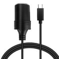 thumbnail image 2 of USB-C to Car Cigarette Lighter Converter Power Supply Solution for Automotive Electronics Monitoring Feature Adapter, 2 of 8