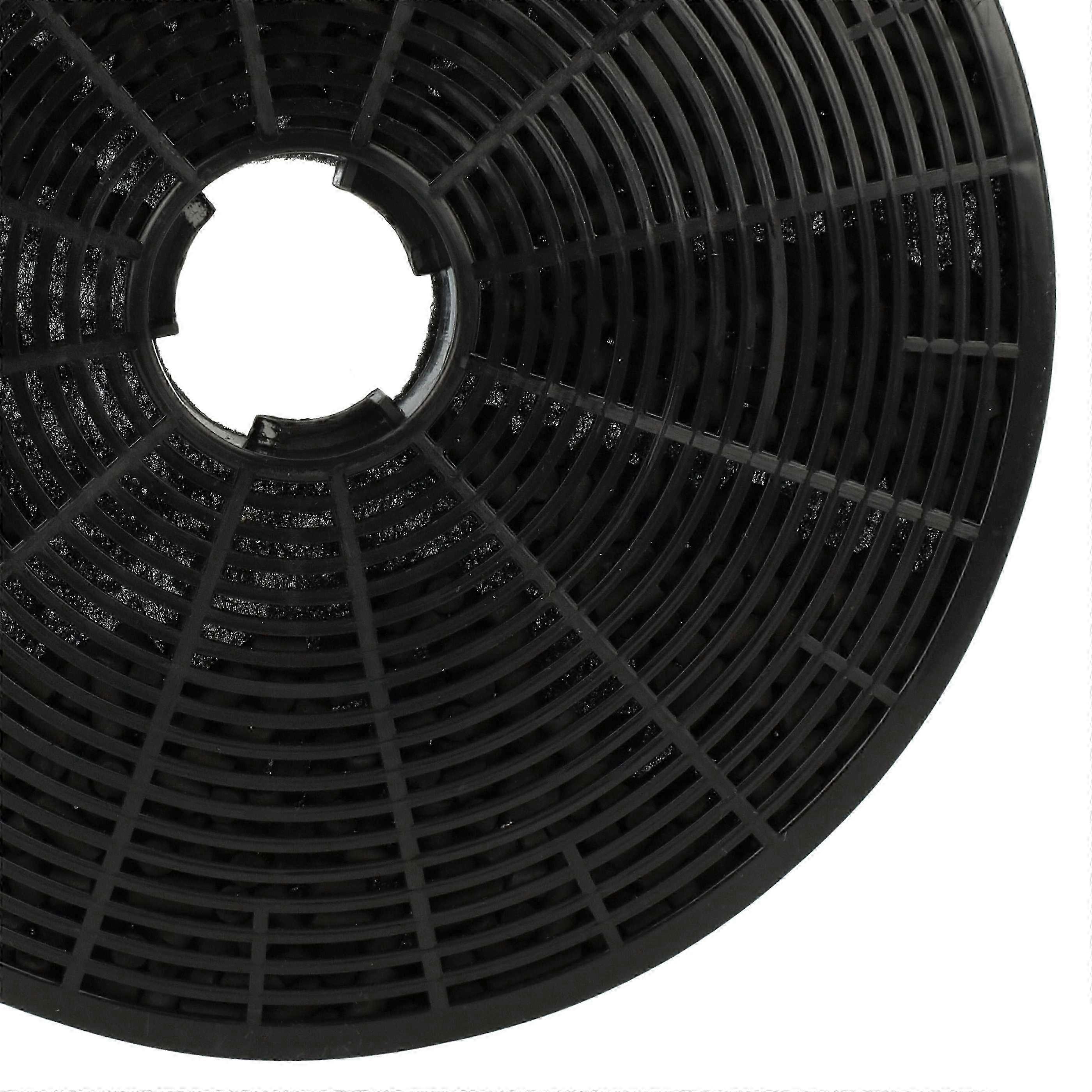 Activated carbon filter, compatible with Klarstein Alina, Alina 90, Aurica 60, Aurica 90, Aurora, Balzac, Aurica cooker hoods - 17.5 cm