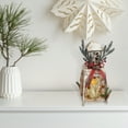 thumbnail image 2 of Led Wooden Tower Lantern, 2 of 3