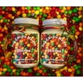 thumbnail image 2 of Soy Scented Candles | Handmade & Highly Aromatic Candles Burns Upto 85 Hours in Glass Jar - Perfect for Home Decor, Wedding, Birthday, Dinner (Skittles, 12 oz), 2 of 2