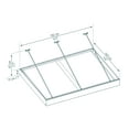 thumbnail image 5 of Palram - Canopia Sophia XL 2000 6' x 5' Awning - Gray/Clear, 5 of 10