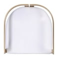 thumbnail image 6 of Butler Specialty Company Clarence Faux Leather 23" Dining Stool - Gold / White, 6 of 7