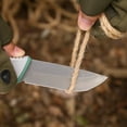 thumbnail image 6 of Dispatch 3.54 inch Blade Length Fixed Blade Knife Full Tang Survival Hunting Knife Green&Brown 7.95" over Length, 6 of 9