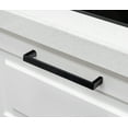 thumbnail image 6 of Goo-Ki 5 Inch(128mm) Zinc Alloy Kitchen Cabinet Pulls, Matte Black Cabinet Handles for Dresser,Wardrobe & Cupboard, 6 Pack, 6 of 8