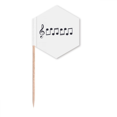 thumbnail image 1 of High-nute Musical Continuity Toothpick Flags Cupcake Picks Party Celebration, 1 of 3