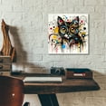 thumbnail image 5 of Epic Art 'Cat Abstract 3' by Rey Klimt Acrylic Glass Wall Art, 12" x 12", 5 of 8