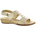 thumbnail image 1 of Easy Spirit Womens Hazel Wedge Sandal 10 Narrow Gold 710, 1 of 6