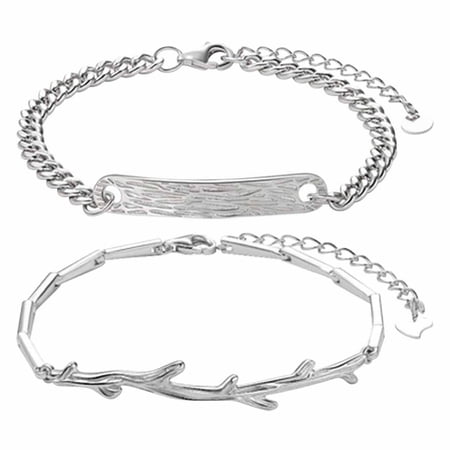 SUSHANG Couple Bracelet Best Friend Bracelets 2 Matching Yin and Yangs Adjustable Rope Bracelets for Friendship Relationship Girlfriend Valentine'S Day Gift