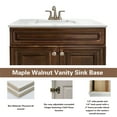 thumbnail image 5 of Sink Base Bathroom Vanity Ready-to-Assemble Bathroom Cabinet 30" Width Vanity Base in Maple Walnut, 5 of 7