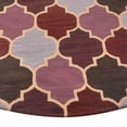 thumbnail image 5 of Rugsotic Carpets Hand Tufted Wool Eco-Friendly Area Rugs - 8'x8', Round, Multicolor, Modern Contemporary Design, High Pile Handmade Anti Skid Rugs for Living Room, Bed Room (K00238), 5 of 5