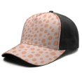 thumbnail image 2 of Leopard Print Baseball Cap Adjustable Size – Stylish Spliced Design Trucker Hat, Dad Hat with Full Print Front & Brim, Breathable Cotton Blend Snapback for Sports, Travel & Daily Wear, 2 of 3