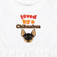 thumbnail image 4 of Inktastic Chihuahua Dog Girls Baby Dress, 4 of 5