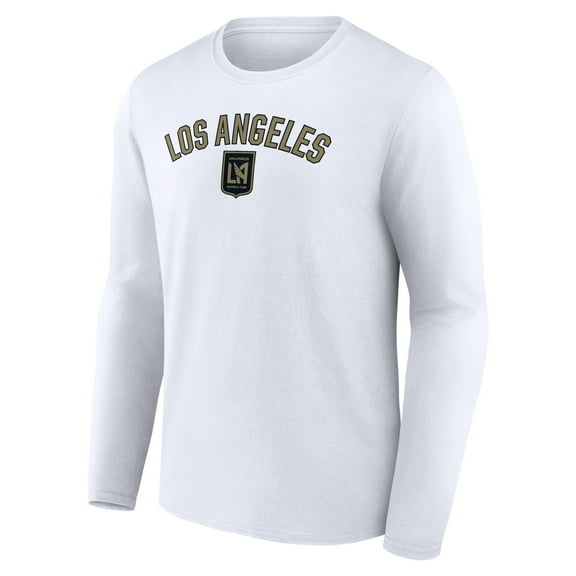 Men's White LAFC Victory Arch Long Sleeve T-Shirt