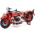 thumbnail image 2 of 1930 Indian 4 Red 1/12 Diecast Motorcycle Model by New Ray, 2 of 3