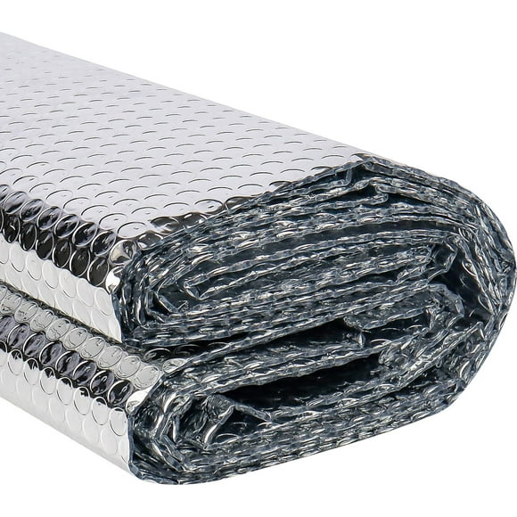 2 ft double sided aluminum foam insulation roll 59 in x ft garage door double sided aluminum foam insulation roll for summer high temperature RV windows